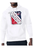 Starter Columbus Blue Jackets Mens Shield Long Sleeve Hoodie