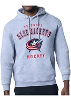 Starter Columbus Blue Jackets Mens Logo Long Sleeve Hoodie