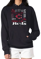 4Her Cincinnati Reds Womens Collage Hooded Sweatshirt