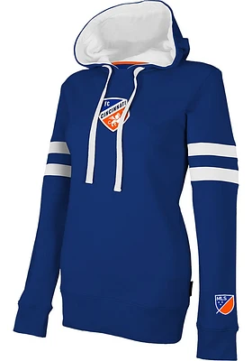 FC Cincinnati Womens Navy Blue Road Game Hooded Sweatshirt