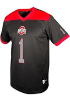 Quinshon Judkins  Ohio State Buckeyes Black Player Football Jersey