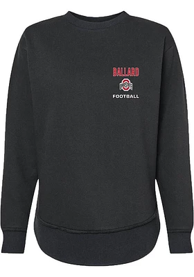 Jayden Ballard  Rally Ohio State Buckeyes Womens NIL Embroidered Crew Sweatshirt