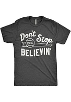 Chitown Clothing Chicago Grey Dont Stop Short Sleeve Fashion T Shirt
