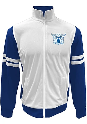 Wes and Willy Kentucky Wildcats Mens Blue Vault Tricot Track Jacket