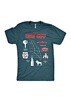 Chitown Clothing Chicago Navy Blue Ferris Bueller Short Sleeve T Shirt