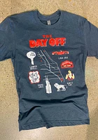 Chitown Clothing Chicago Navy Blue Ferris Bueller Short Sleeve T Shirt