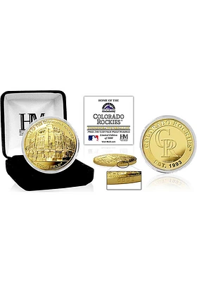 Colorado Rockies Stadium Gold Collectible Coin