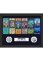New England Patriots Super Bowl Ticket Collection Plaque