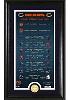 Chicago Bears Legacy Bronze Coin Photo Mint Plaque