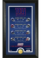New York Giants Legacy Bronze Coin Photo Mint Plaque