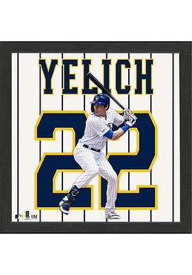 Milwaukee Brewers Impact Jersey Plaque