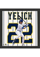 Milwaukee Brewers Impact Jersey Plaque