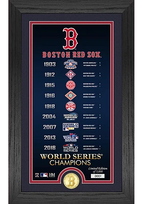 Boston Red Sox Legacy Supreme Bronze Coin Photo Mint Plaque