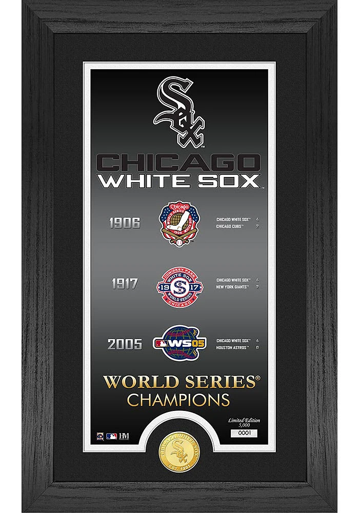 Chicago White Sox Legacy Supreme Bronze Coin Photo Mint Plaque