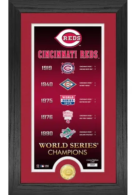 Cincinnati Reds Legacy Supreme Bronze Coin Photo Mint Plaque