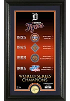Detroit Tigers Legacy Supreme Bronze Coin Photo Mint Plaque