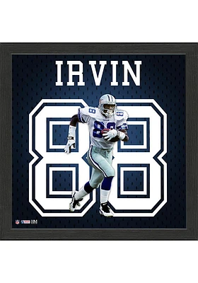 Dallas Cowboys Michael Irvin Impact Jersey Picture Frame - Blue