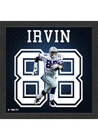 Dallas Cowboys Michael Irvin Impact Jersey Picture Frame - Blue