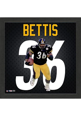 Pittsburgh Steelers Jerome Bettis Impact Jersey Picture Frame - Black