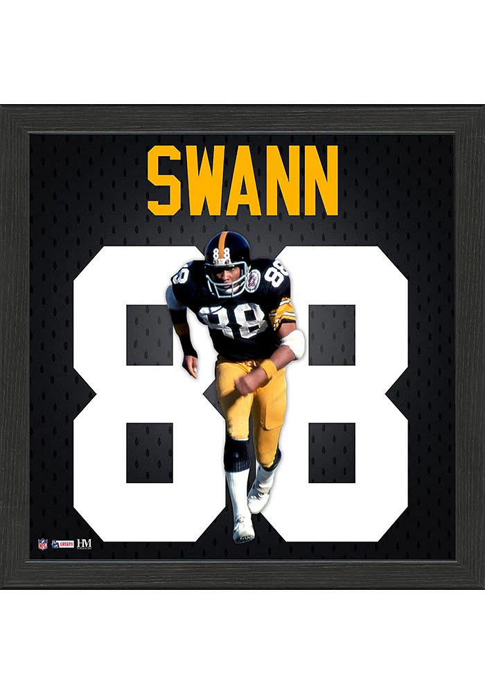 Pittsburgh Steelers Lynn Swann Impact Jersey Picture Frame - Black