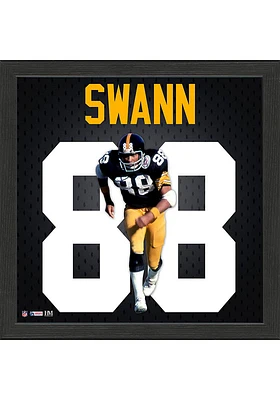Pittsburgh Steelers Lynn Swann Impact Jersey Picture Frame - Black