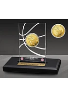 Kansas Jayhawks Basketball 5-Time National Champions Acrylic¬†Display Gold Collectible Coin
