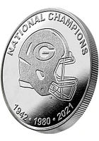 Georgia Bulldogs Silver Mint Collectible Coin