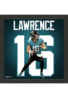 Jacksonville Jaguars Trevor Lawrence Rookie Impact Jersey Picture Frame - Black