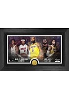Los Angeles Lakers Lebron James All-Time Scoring Record Picture Frame - Yellow