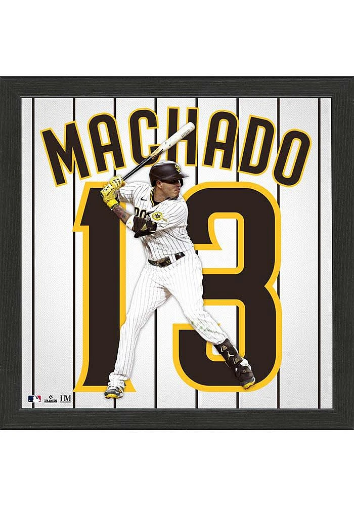 Baltimore Orioles Machado Impact Jersey Picture Frame - White