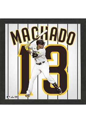 Baltimore Orioles Machado Impact Jersey Picture Frame - White