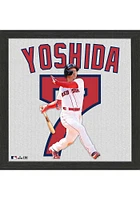 Boston Red Sox Yoshida Impact Jersey Picture Frame - White