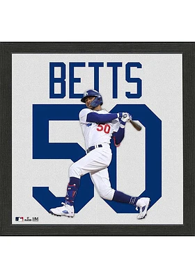 Los Angeles Dodgers Betts Impact Jersey Picture Frame - White
