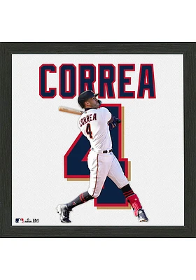 Minnesota Twins Impact Jersey Picture Frame - White