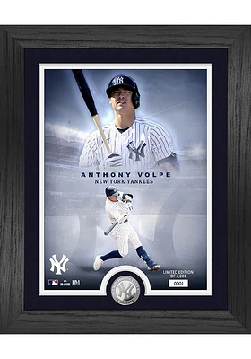 Anthony Volpe New York Yankees Legend Photo and Bronze Coin Plaque