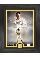 Manny Machado San Diego Padres Legend Photo and Bronze Coin Plaque
