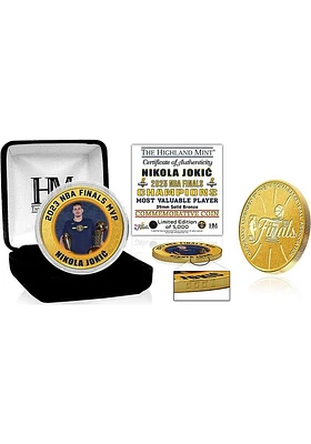 Denver Nuggets 2023 NBA Finals Champions MVP Bronze Collectible Coin