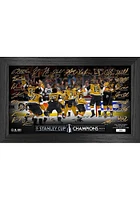 Vegas Golden Knights 2023 Stanley Cup Champs Signature Celebration Picture Frame - Black