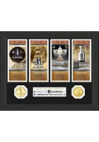 Vegas Golden Knights 2023 Stanley Cup Champs Ticket Plaque