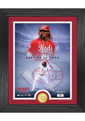 Elly De La Cruz Cincinnati Reds Legacy Supreme Bronze Coin Photo Mint Plaque