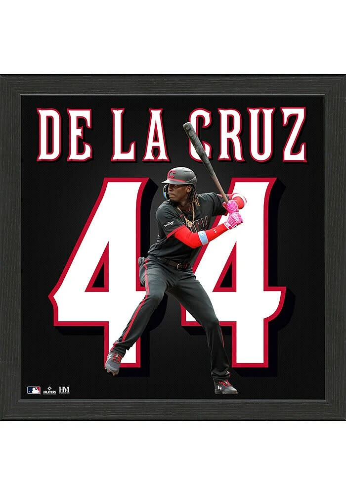 Elly De La Cruz Cincinnati Reds Impact Jersey Plaque