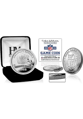 Cincinnati Bengals 2024 Season Silver Collectible Coin