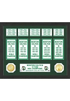 Boston Celtics Banner Bronze Coin Photo Mint Plaque