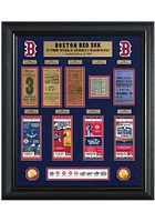 Boston Red Sox World Series Deluxe Gold Coin and Ticket Collection Plaque