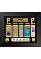 Pittsburgh Pirates World Series Deluxe Gold Coin and Ticket Collection Plaque