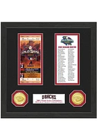 Arizona Diamondbacks World Series Ticket Collection Plaque