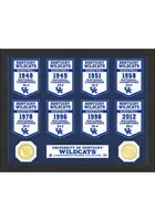 Kentucky Wildcats National Champions Banner Collection Plaque