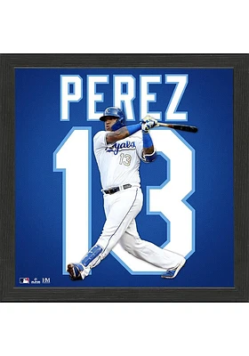 Kansas City Royals Impact Jersey Picture Frame - Blue