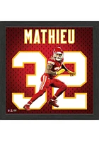 Kansas City Chiefs Impact Jersey Picture Frame - Red
