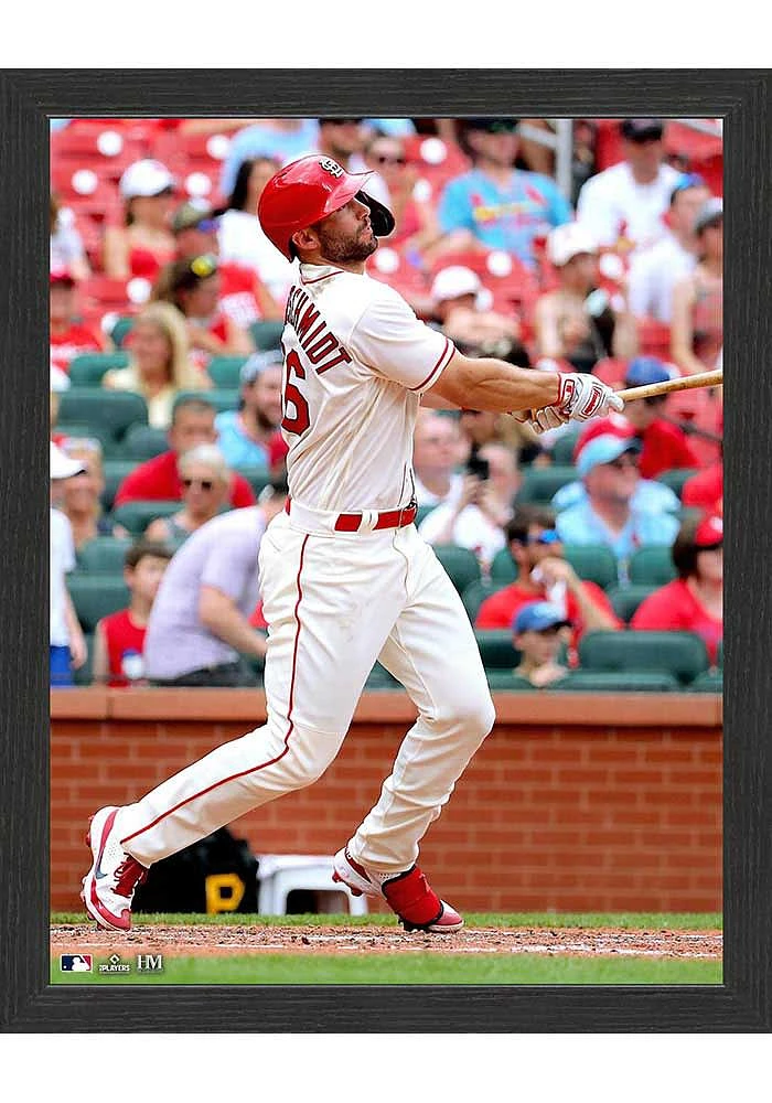 St Louis Cardinals Player Action Design Picture Frame - Black